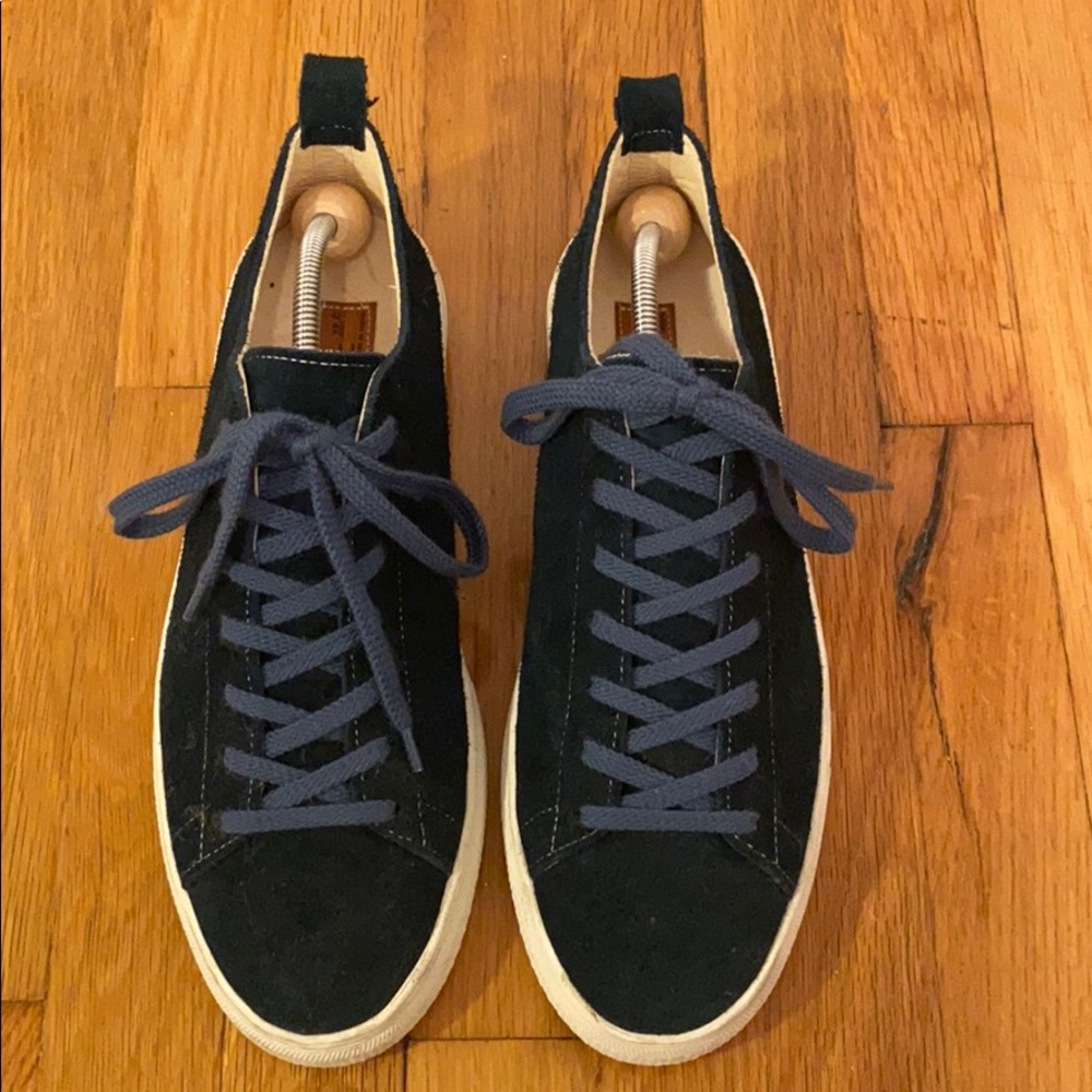 Buddy Bull Terrier navy suede size 10.5